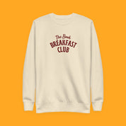 The Book Breakfast Club Embroidered Sweatshirt with embroidered "The Book Breakfast Club" design — view 7 of 10