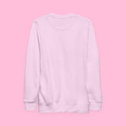 Reading Late Embroidered Sweatshirt with embroidered "Reading Late" design — view 9 of 13