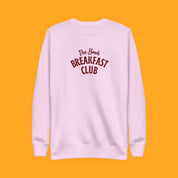 The Book Breakfast Club Embroidered Sweatshirt with embroidered "The Book Breakfast Club" design — view 5 of 10