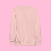 Reading Late Embroidered Sweatshirt with embroidered "Reading Late" design — view 7 of 13