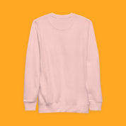Hot Girls Read Fiction Embroidered Sweatshirt with embroidered "Hot Girls Read Fiction" design — view 3 of 9