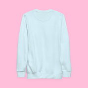 Reading Late Embroidered Sweatshirt with embroidered "Reading Late" design — view 13 of 13